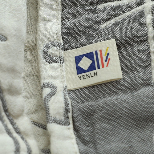 2019 new cotton gauze pillow cover Japanese style 6-layer pleated thickened pillow cover for male and female students