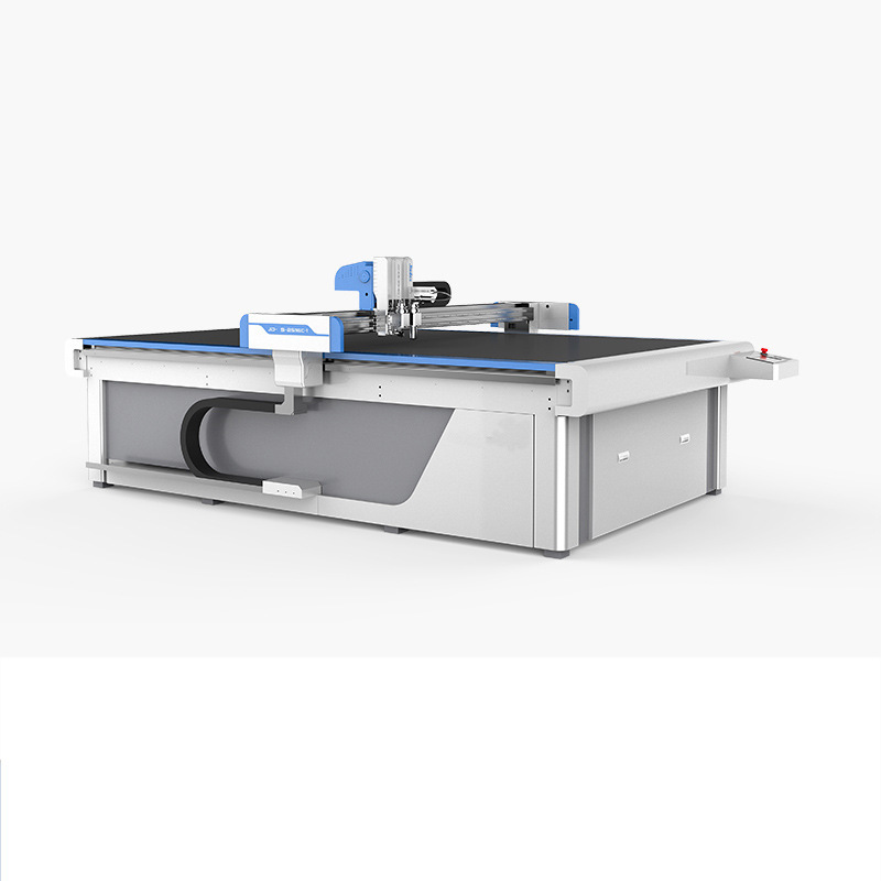 灯罩开料裁切机，灯罩雕花机 PVC布灯复合材料仿羊皮灯罩压痕切割