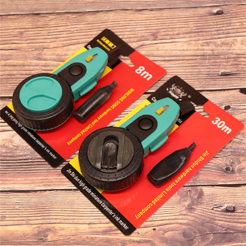 厂家直供沃斯自动墨斗 自动收线带墨囊 木工墨斗 木匠瓦工