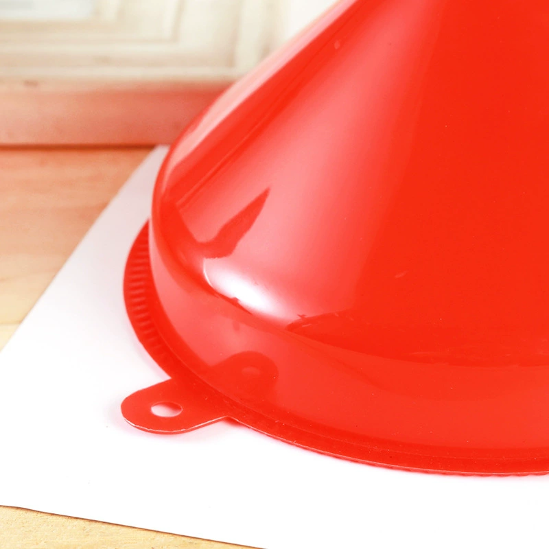 Plastic red funnel, container, direct factory sales