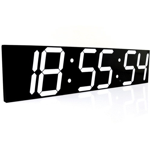 Cross-border LED digital clock timer, digital electronic wall clock calendar, large size conference room wall clock