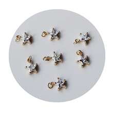 14K����ɫ����ʯ�ǶС����ǵ������diy�Ʒ����DIY�Ʒ