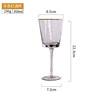 Glossy crystal, wineglass, European style