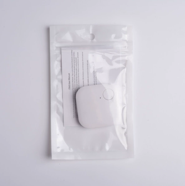 Square white battery, English