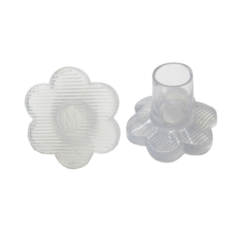 Transparente M jardín 10-11mm diámetro 1 par