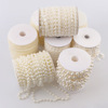 3/4/6/8mm semi -circular dual -line imitation pearl wholesale cotton line connecting rolls