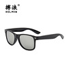 Retro fashionable trend sunglasses, retroreflective glasses solar-powered