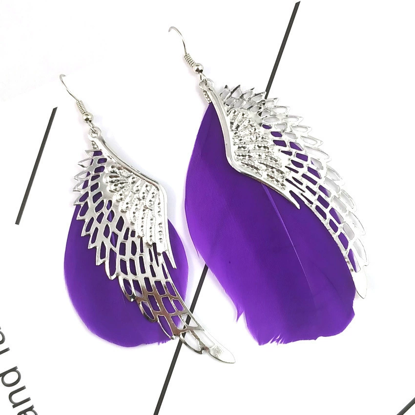 (Торговля через границу), модные ангел wings серьги, европейский стиль, Aliexpress