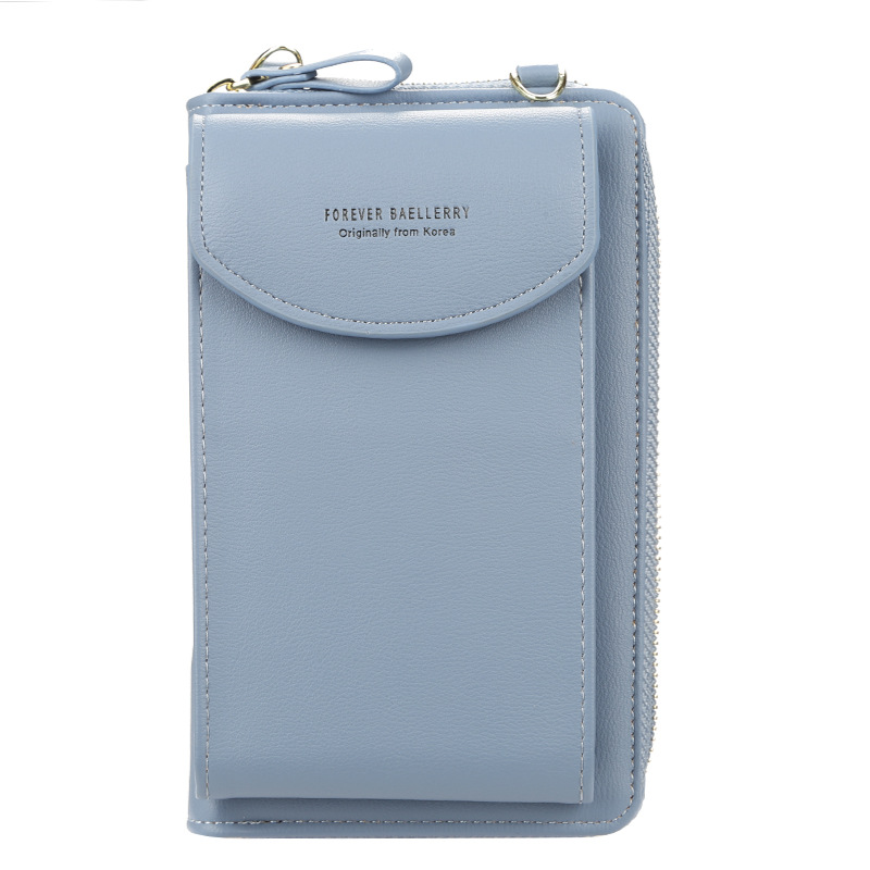 Baellerry monedero transfronterizo bolso del teléfono del hombro del crossbody de las mujeres bolsillo largo de la moneda de la cartera de las mujeres