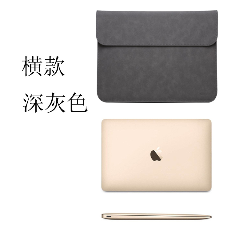 컴퓨터 보호 커버 내부 가방 화웨이 MATEBOOK14 노트북 맥북 프로 13.3 인치 적합한 가죽 커버