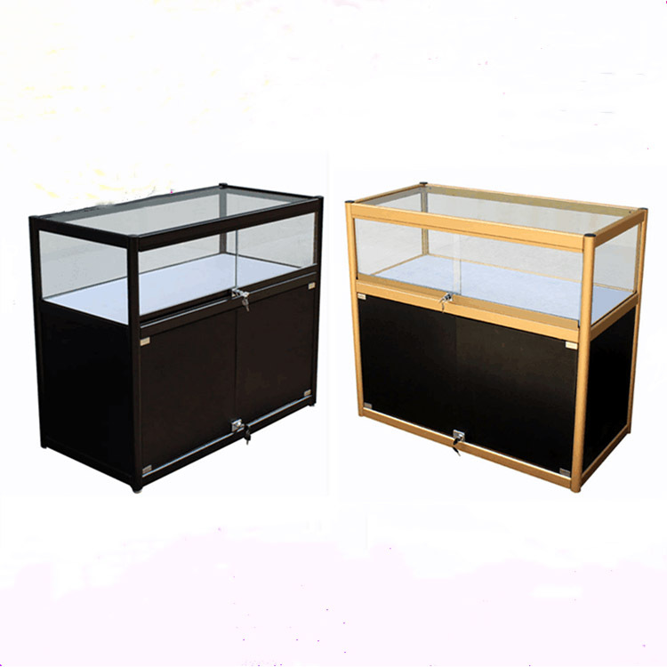 广州精品货架玻璃展柜手机配件展示柜饰物架货柜小商品柜台