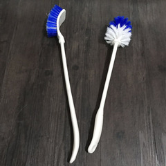 Household long handle large toilet brush bathroom cleaning supplies plastic cleaning brush cleaning square head clothing brush