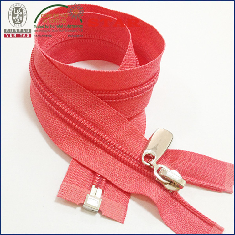 5 # Nylon Open-End Zipper with Customizable Color and Size, Flame-Retardant Zipper Puller, Multi-Purpose Zipper for Clothing, Open-End Zipper 5 # Nylon Open-End Zipper with Customizable Color and Size, Flame-Retardant Zipper Puller, Multi-Purpose Zipper for Clothing, Open-End Zipper