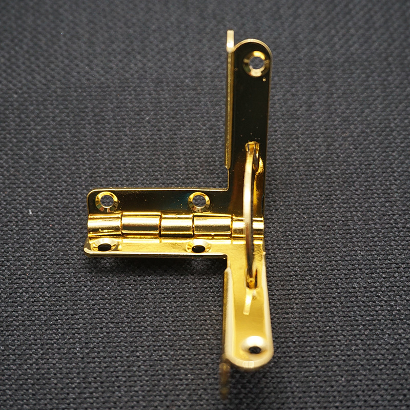 工厂直供花型首饰盒合页金属小合页五金配件装饰盒五金七字合页