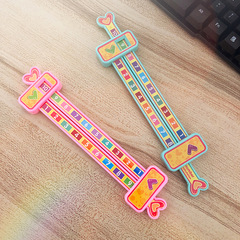 Children's addition decomposition ruler calculation mathematics auxiliary teaching aids for children under 10 years old early education educational stationery factory direct sales