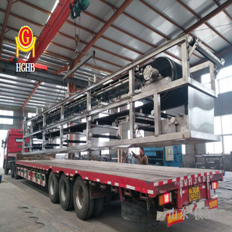 橡胶带式真空过滤机 碳酸锂石英砂钾钠长石尾矿泥浆污泥脱水设备