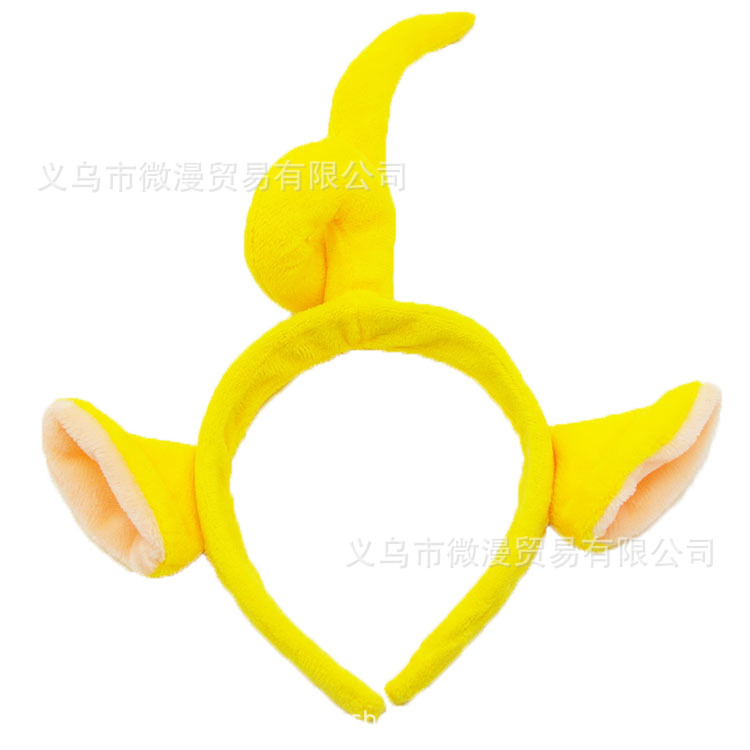 Nueva antena diadema de bebé anime diadema de dibujos animados lindo venta lindo tridimensional diadema banda para el cabello lavado de cara diadema femenina