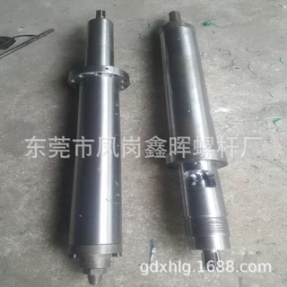 厂家供应电木机螺杆机筒合金料筒螺杆 电木机射咀螺杆可加工定制