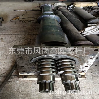 厂家直销螺杆机筒间隙配好 螺杆产量高塑化好 挤塑螺杆料筒选专业