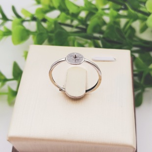 s925���yDIY�f��������A�������ϞŮ����пս�ָ�к��sֱ��7mm