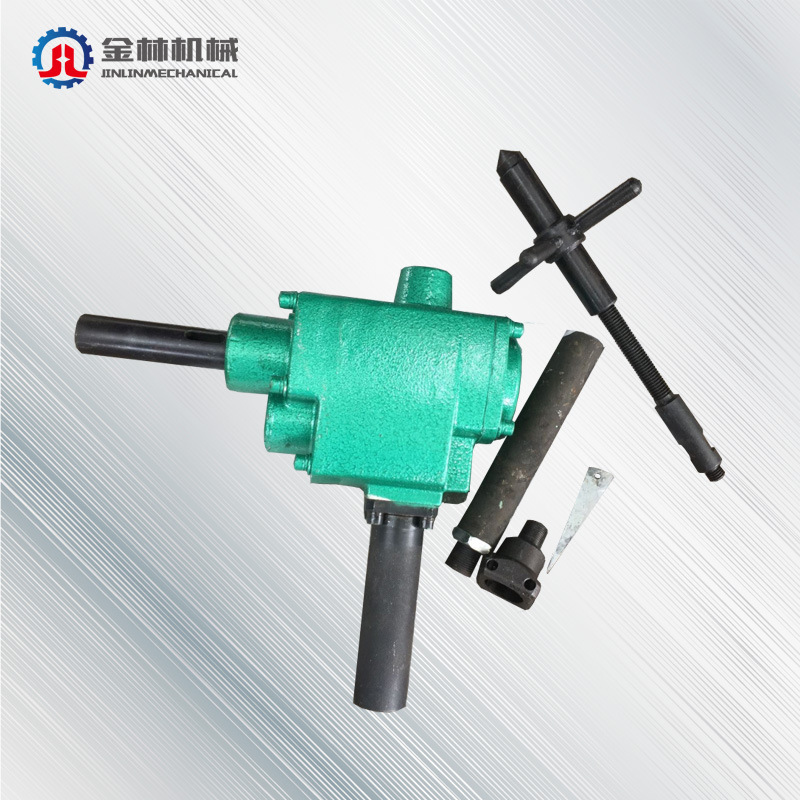 金林供应矿用轨道气钻气动钢轨钻孔机ZK19气动轨道钻煤矿机械设备