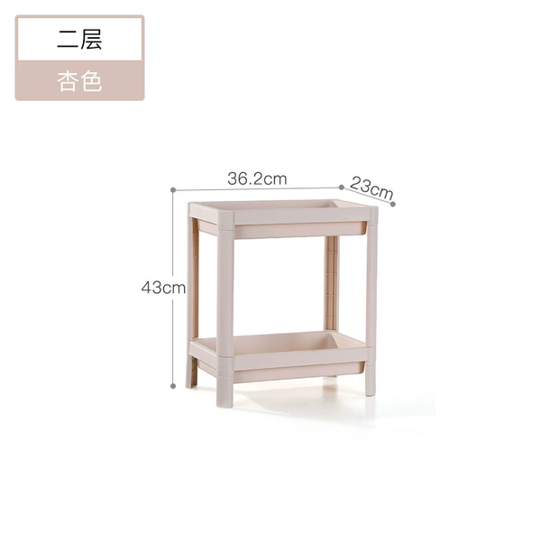 Double layer apricot color