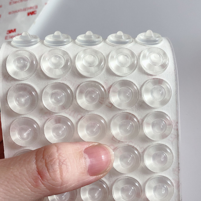 Tercera generación 13*5,5 mesa de partículas Anticolisión de silicona transparente y silla de protección de esquina anticolisión junta de silicona de partículas anticolisión