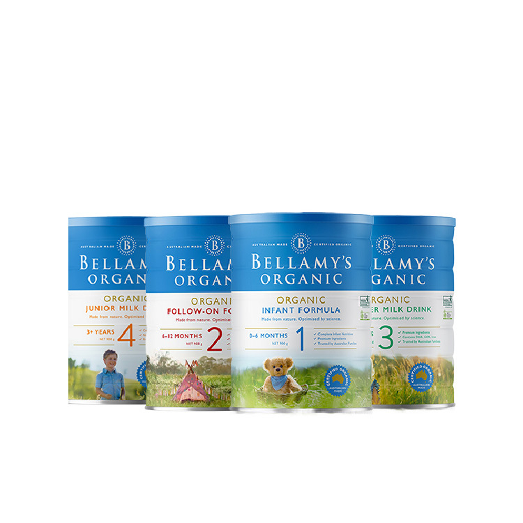 Bellamy's Infant Formula Milk Powder 900g Stage 1-4 5