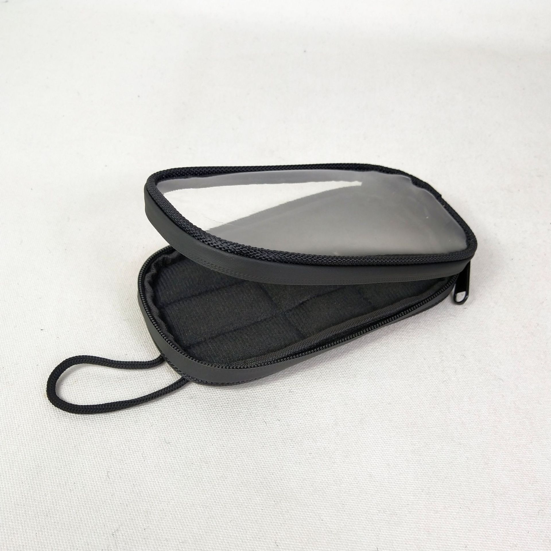 Bolsa de navegación móvil de la motocicleta bolsa de aceite de la motocicleta bolsa de imán bolsa impermeable transparente BOLSA DE TELÉFONO MÓVIL Universal