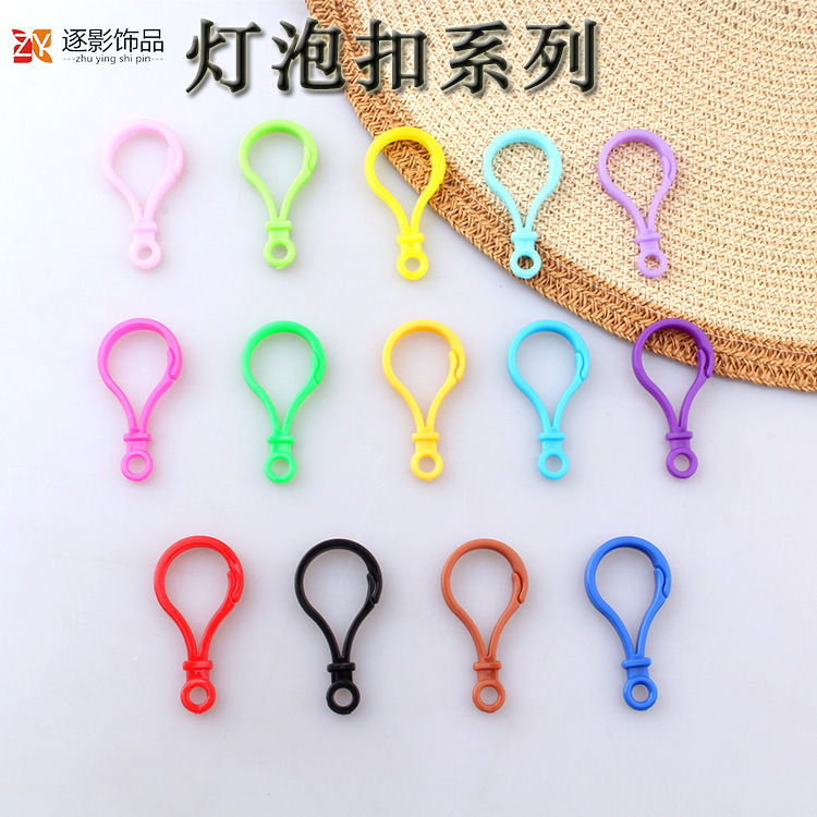 In-Stock Toy Hooks Colorful Gourd Question Mark Keychain Light Bulb Buckle Luggage Plastic Accessory Buckle Wholesale Pendants In-Stock Toy Hooks Colorful Gourd Question Mark Keychain Light Bulb Buckle Luggage Plastic Accessory Buckle Wholesale Pendants