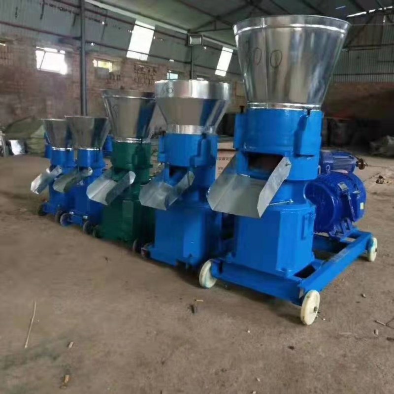 养殖家用颗粒饲料颗粒加工机牛羊猪鸡饲料颗粒机 型鸡鸭兔造粒机