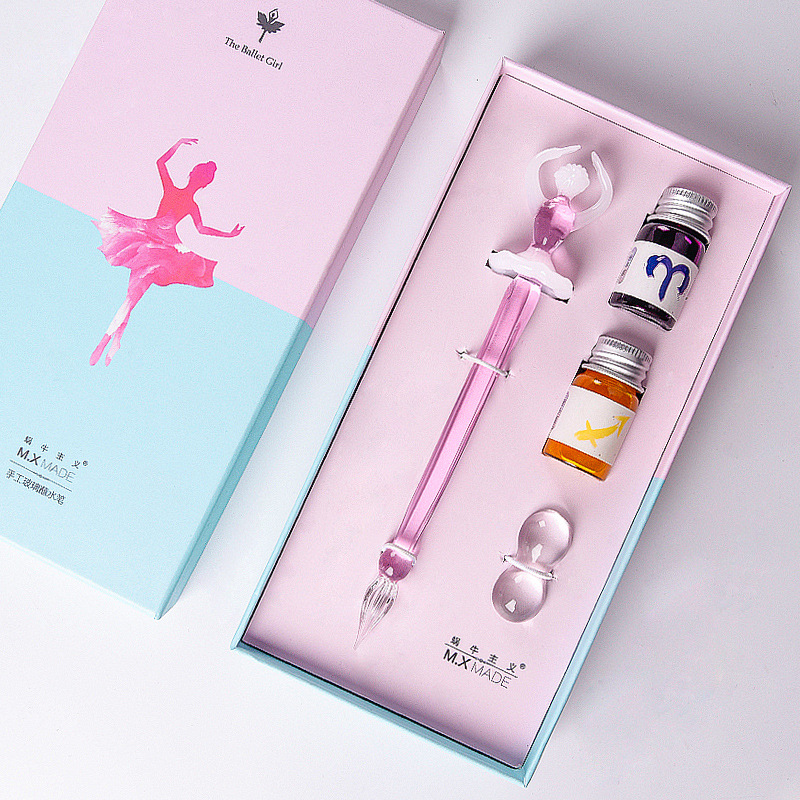Caja de regalo Rosa chica de ballet