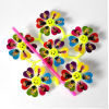 Cartoon windmill toy, decorations, colorful smart toy