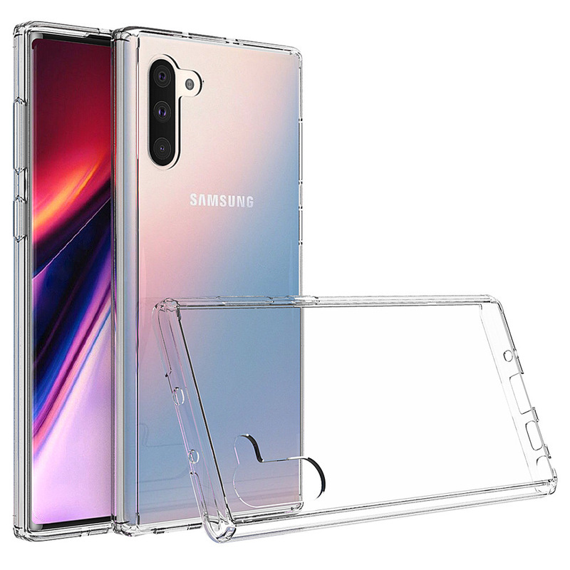 Suitable for Samsung Note 10 Plus S20 S25 Ultra Mobile Phone Case, Transparent Two-In-One Acrylic Anti-Fall Protection Suitable for Samsung Note 10 Plus S20 S25 Ultra Mobile Phone Case, Transparent Two-In-One Acrylic Anti-Fall Protection