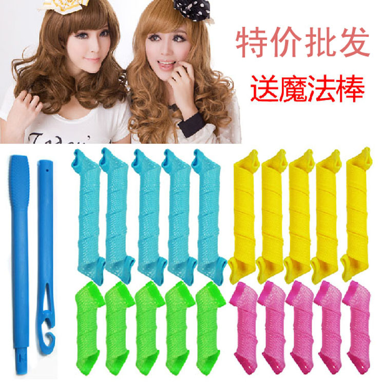 DIY Rodillo para Peinados – Rizador Grande Tipo Caracol para Peinados de Flor de Pera