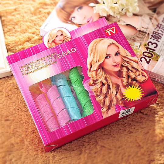 DIY Rodillo para Peinados – Rizador Grande Tipo Caracol para Peinados de Flor de Pera