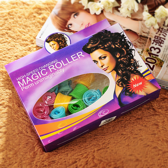 DIY Rodillo para Peinados – Rizador Grande Tipo Caracol para Peinados de Flor de Pera