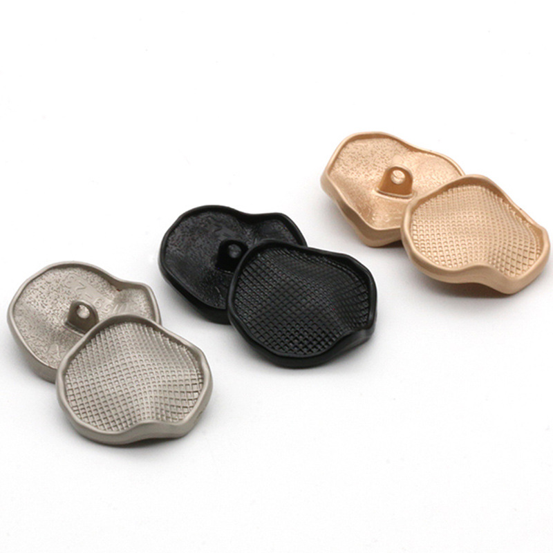 Coat Button Woolen Clothes Button Round Shirt Button Men's Flat Metal Button Pants Retro Suit Button