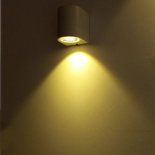 杰雯壁灯led户外单头室外北欧简约现代创意铝材走廊楼道灯