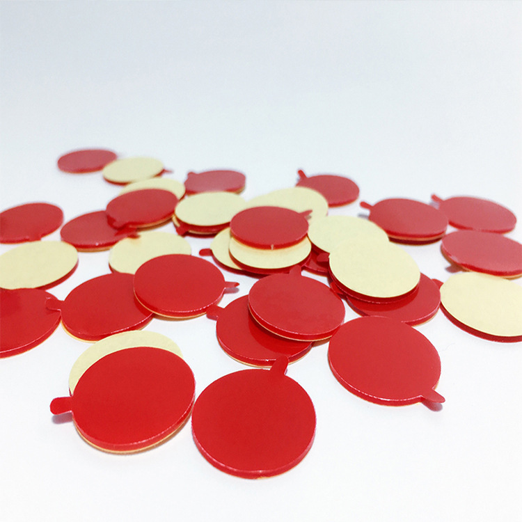 白色高粘 PE 泡棉双面胶 红膜泡沫胶定制无痕加厚海绵胶条固定