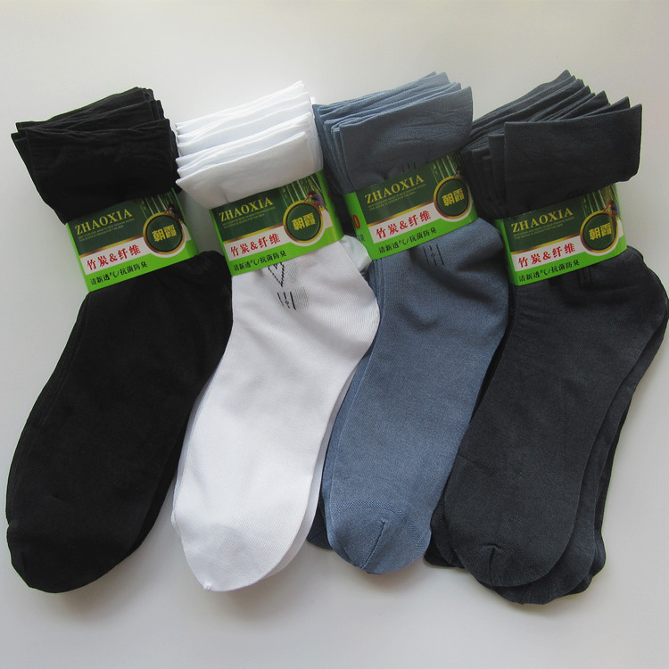 Socks men's with stockings summer thin bottomed Pearl velvet men's stockings pair socks wholesale socks