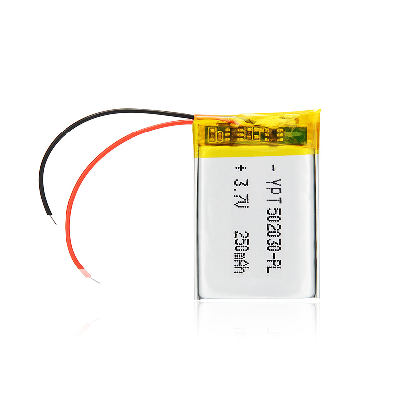 502030 200/250mah聚合物充电锂电池蓝牙补水洁面仪美容镜高容量