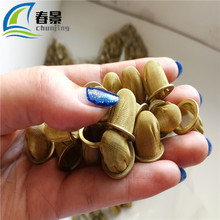 黄铜丝网过滤帽 油箱碗型过滤网 无缝包边冲压帽式网 直径可定制