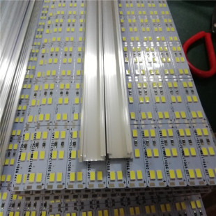 LED高亮5730硬灯条 144灯货架广告柜台玻璃层板灯条 嵌入式线型灯