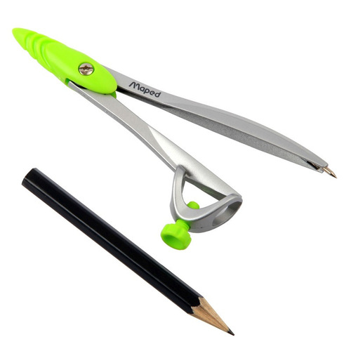 Mapede 194111 students can insert pen compasses and bring their own pencil compasses alloy metal compasses