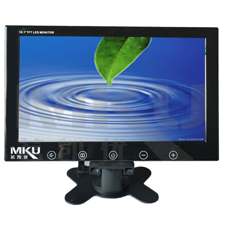Mingkaiyou высокочёткий автомобильный дисплей с RCA 2-канальным AV входом, ЖК-экран, возможна настройка с авиационным разъёмом
