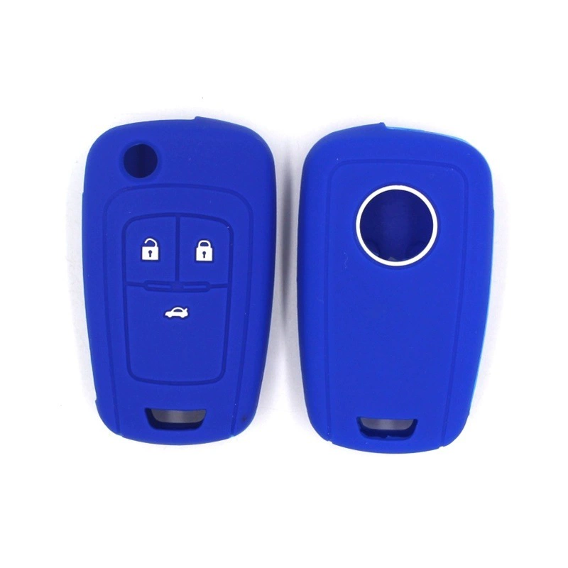 Применимо Buick Cycana Junwei Junyue Yinglang GT Welling Folding Insert 3-клавишный автомобиль силиконовый блестящий силиконовый набор ключей