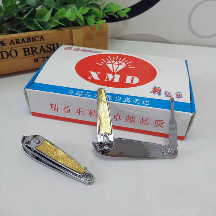 A 031 363 A- 7 cortaúñas oblicuas de oro acero inoxidable cortaúñas para adultos cortaúñas yiwu 2 yuanes tienda