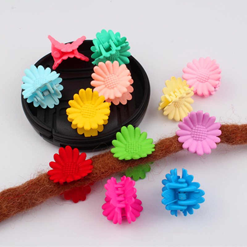 Color small hairpin Hyun-a Korea children and girls hair accessories frosted flowers girls baby clip hairpin wholesale