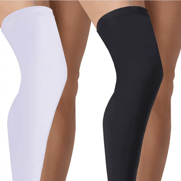 Outdoor basketball football sports protective gear running riding calf extension leg protective socks elastic sports knee cover